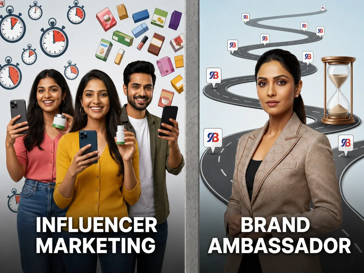 Influencer Marketing vs Brand Ambassador